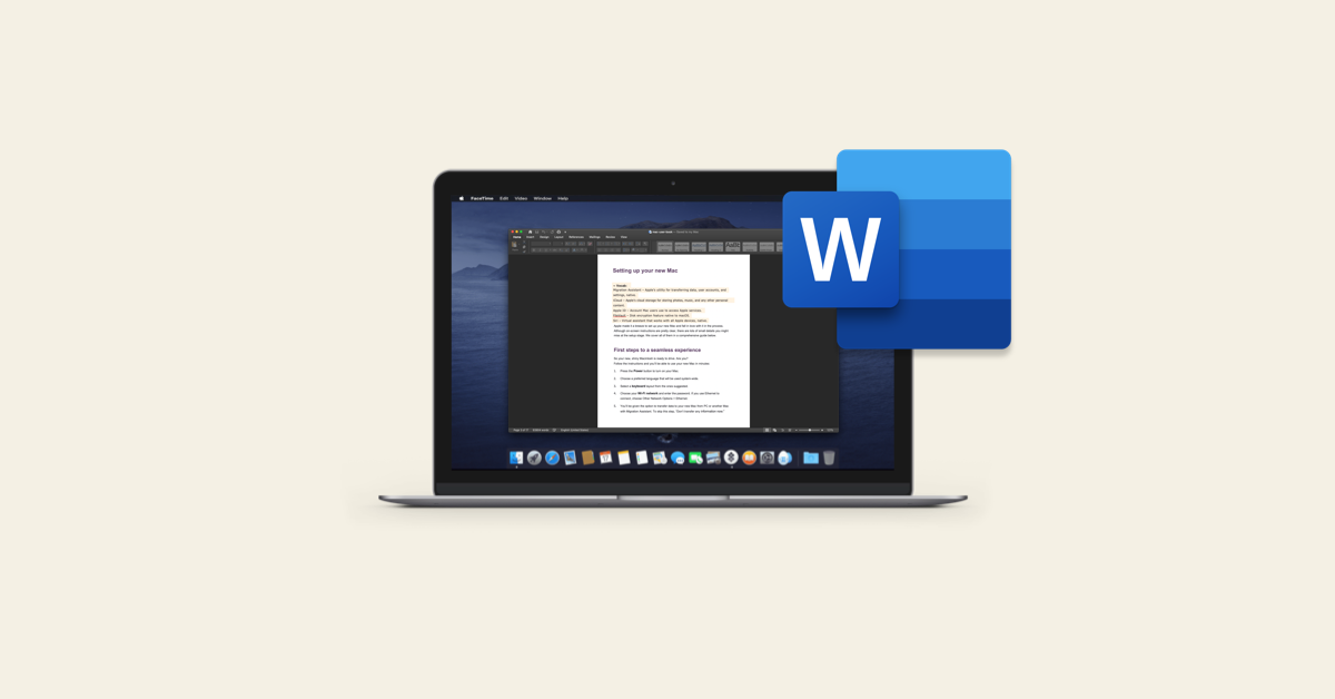 word processor for mac free trial